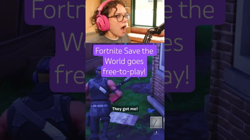 Fortnite Save The World is free-to-play NOW!