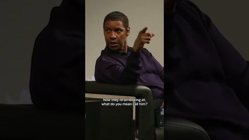 How Denzel learned to be a gangster for Training Day
