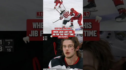 The real ones remember Jack's first missing tooth. #shorts #jackhughes #nhl #tooth #chiclet #hockey