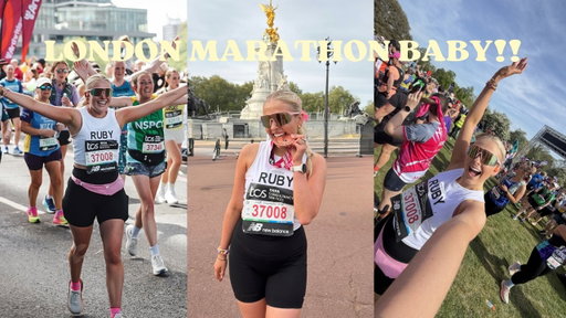 i ran the LONDON MARATHON!!!! beginner runner 🏅