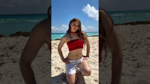 Imitando fotos de Georgina Rodríguez en la playa 🏖️ ¿Qué tal nos quedaron?