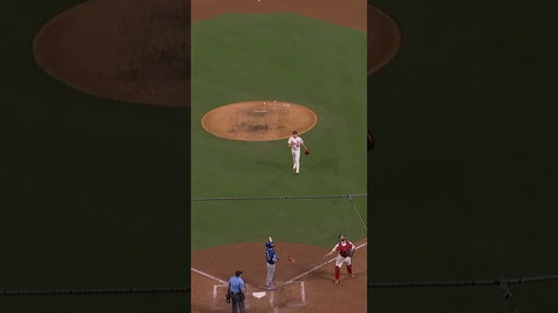 MLB Umpire Makes a Gold Glove Catch!
