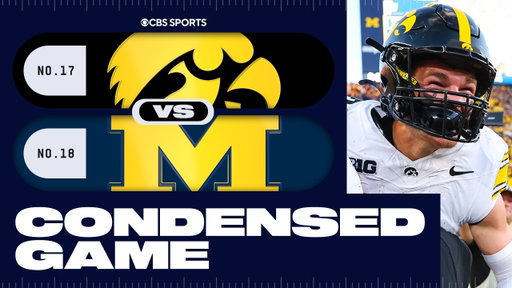 No. 17 Iowa Hawkeyes vs. No. 18 Michigan Wolverines | Week 4 Condensed Game Highlights