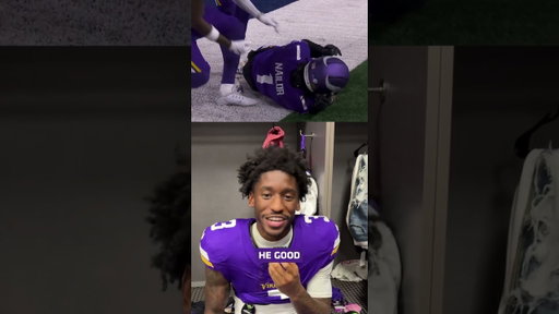 Jordan Addison tried to revive Jalen Nailor 🤣