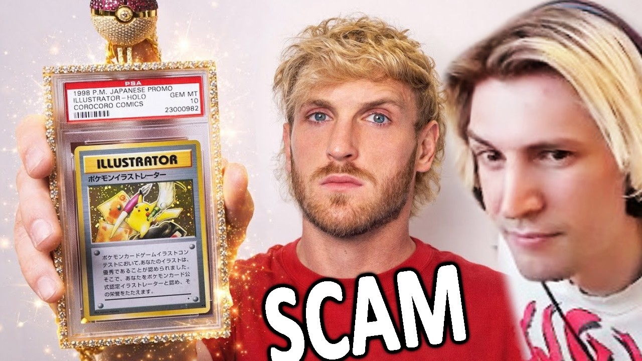 The Logan Paul Pokémon Scam Is Insane | xQc Reacts