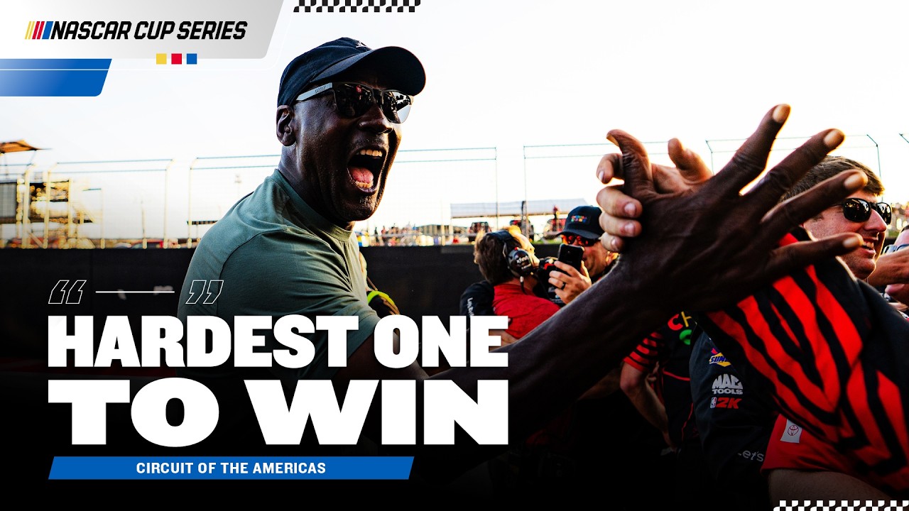 Michael Jordan FIRED UP as Tyler Reddick Makes NASCAR History