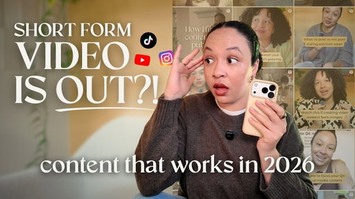 Things are changing... my video content predictions for 2026