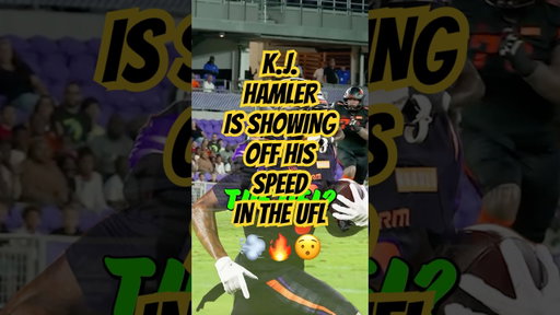 The NFL gave up TOO EARLY on him 💨🔥