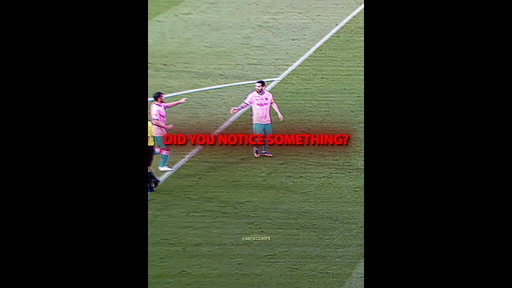 Does Messi Have a Third Eye?