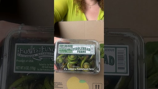 Fiddlehead Ferns are back!