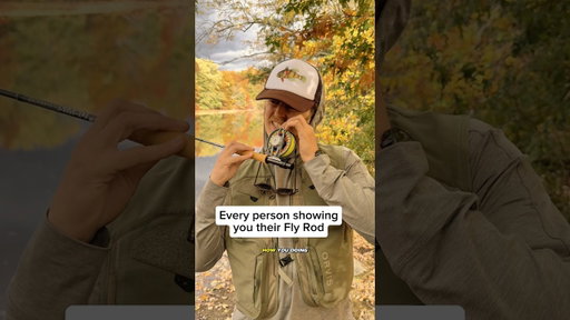 You ever seen a splint resin fortified handle before? #flyfishing #fishing #outdoors #comedy #shorts