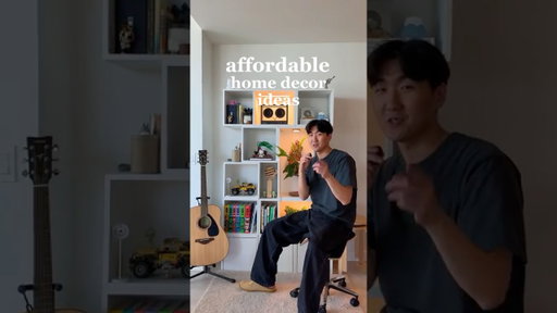 AFFORDABLE home decor ideas 🏡