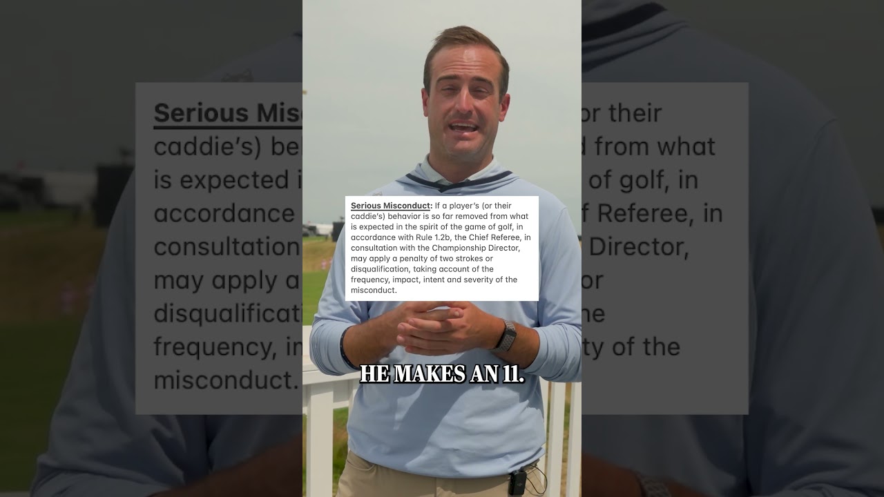 Joaquinn Niemann's two-stroke penalty at the U.S. Open has everyone's attention.