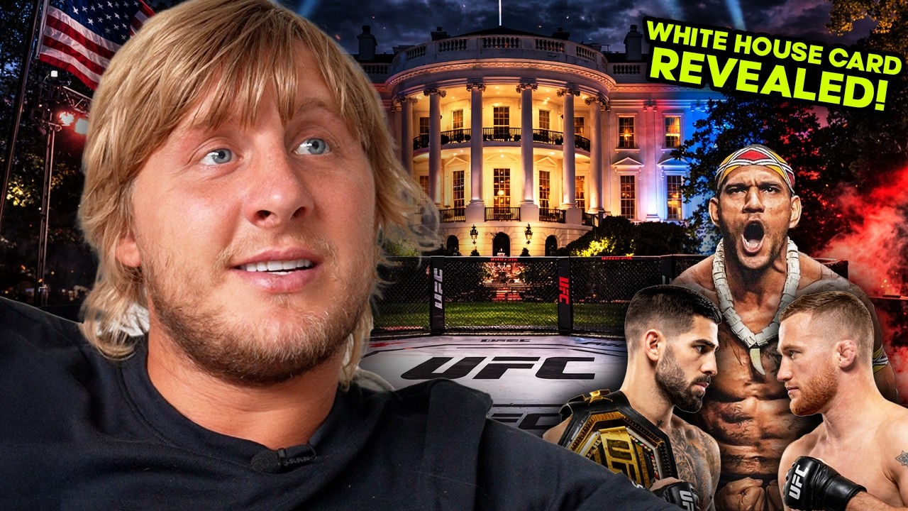 Paddy The Baddy Reacts to the UFC White House Card + BMF Title Fight