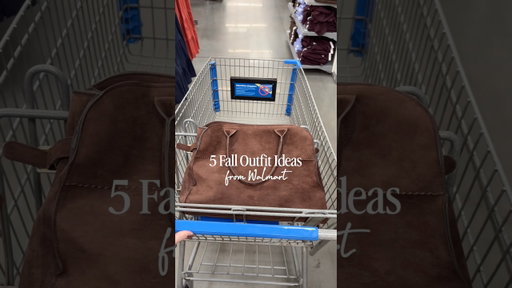 5 Walmart Fall Fashion Outfits ☕🍂 New Arrivals, Wardrobe Staples #walmarthaul #walmartfinds #shorts