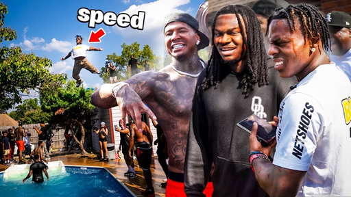 Bringing IShowSpeed & Moneybagg Yo To a Memphis Pool Party!