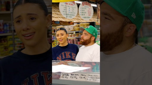 Knicks fan loses her mind in Boston Deli