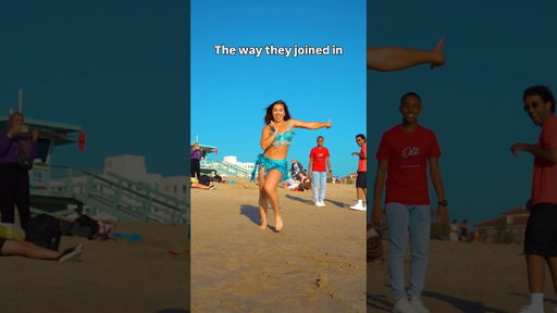 The way they joined in!!!