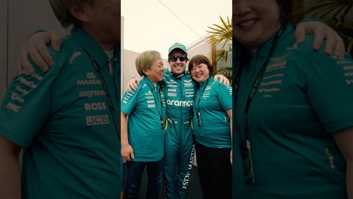 Superfans meet Fernando Alonso and explore the F1 Japanese Grand Prix Paddock #formula1 #f1