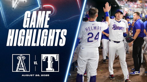 Angels vs. Rangers Game Highlights (8/26/25) | MLB Highlights