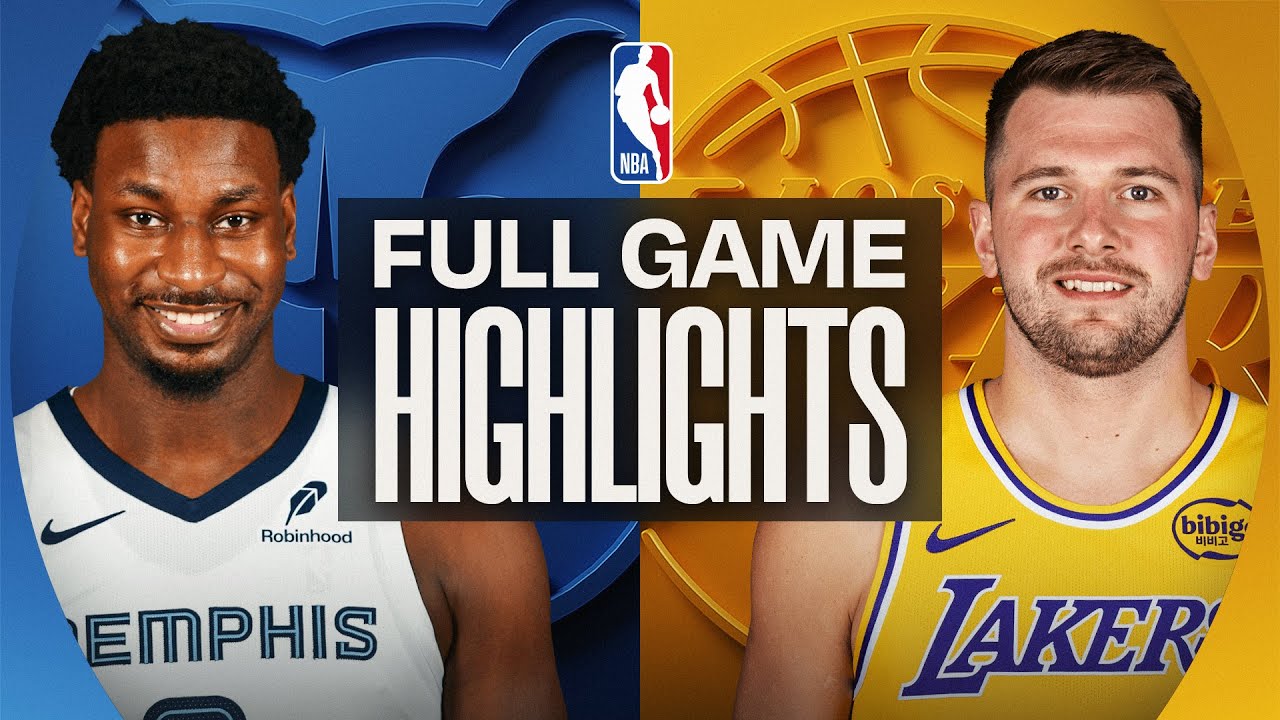 GRIZZLIES at LAKERS | FULL GAME HIGHLIGHTS | January 2, 2026