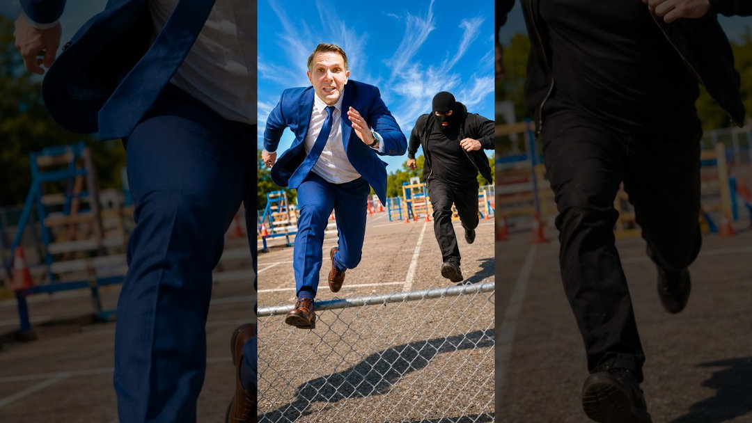 Who Can Escape The Bad Guy Fastest?