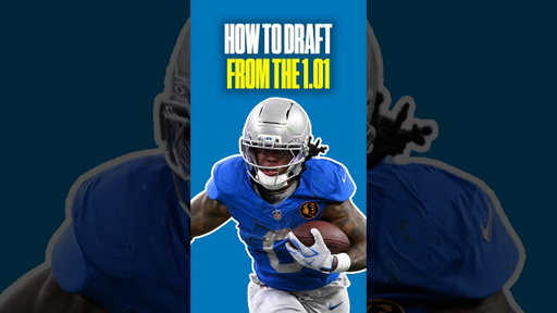 The PERFECT draft strategy if you have the 1.01!  #fantasyfootballdraft #nfl #football