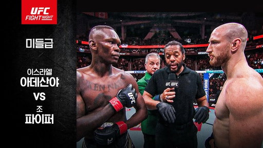 [UFC] 이스라엘 아데산야 vs 조 파이퍼
