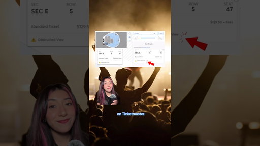 Ever had your view blocked at a concert? Here’s why obstructed view seats exist.