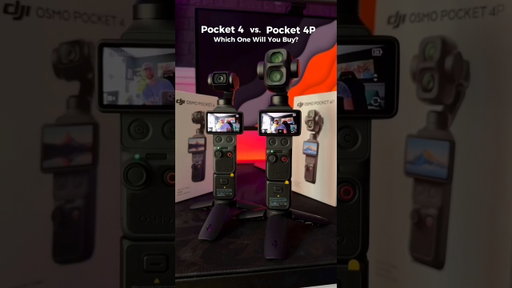 The @DJI Pocket 4P is finally here... but is it actually worth upgrading? 👀