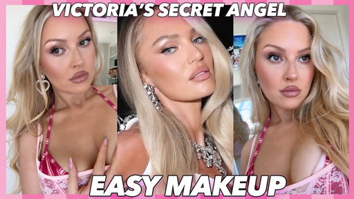 VICTORIA'S SECRET MAKEUP for the everyday girlie! 🪽 VS Fashion Show '26 Angel Tutorial