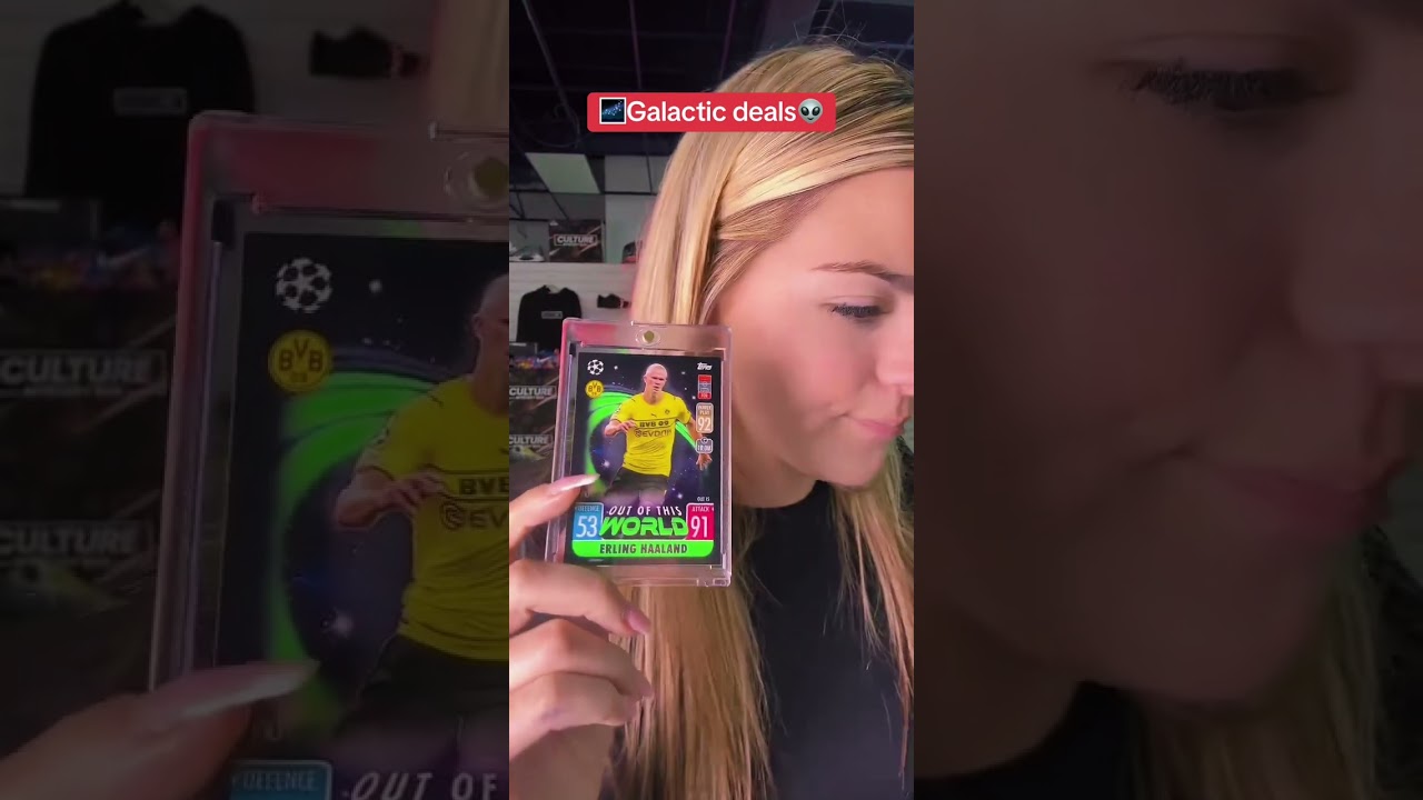 🚀🌍 Erling Haaland is officially OUT OF THIS WORLD! This insane card could be yours for as little