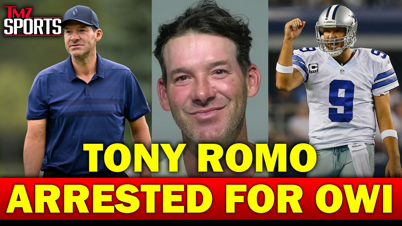 Tony Romo Arrested For OWI (Operating While Intoxicated) In Milwaukee | TMZ Sports