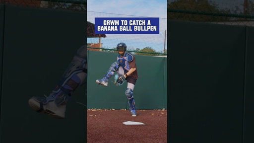 GRWM to Catch a Banana Ball Bullpen #baseball #baseballszn #sportsequipment