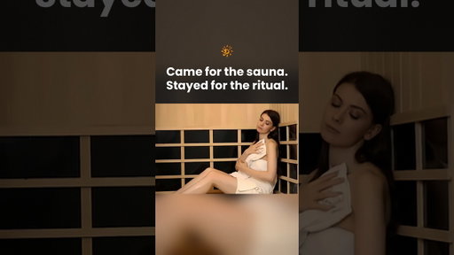 It started with a sauna. Now it's part of the routine.