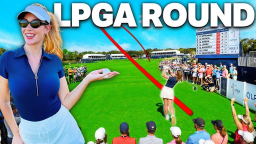 Playing with Professional Golfers ⛳️ LPGA Course Vlog