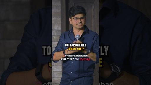 Travelling nowdays | Stand up comedy by Rajat chauhan
