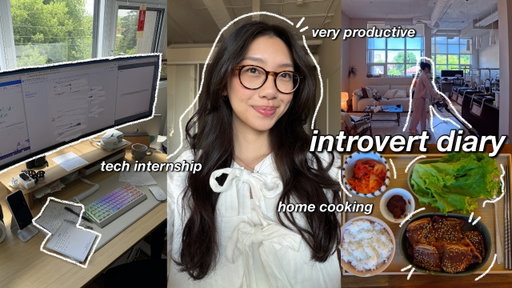 introvert diary 🎧 productive days in my life, tech internship, cooking & pharm rotation results