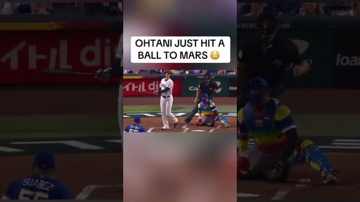 Ohtani PIMP JOB. Bat flip. World baseball classic! #ohtani #japan #baseball #shorts