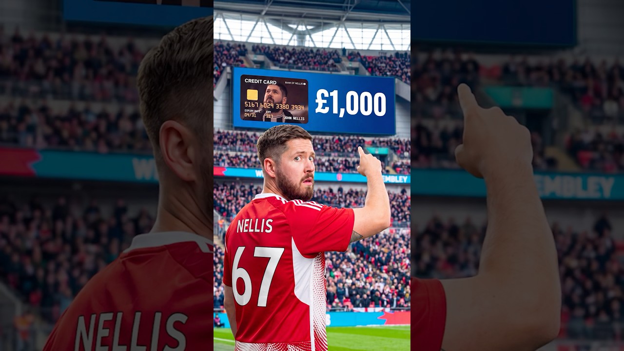 I Put My Credit Card on a Football Stadium