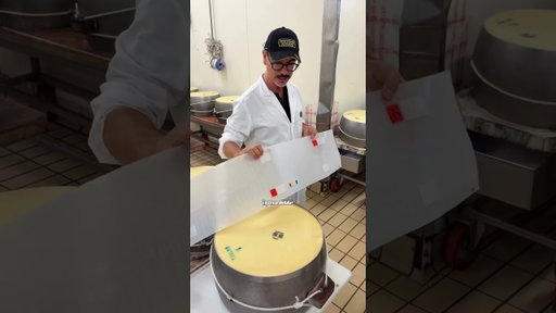 Did you know that it takes over 1,000 litres of fresh milk just to craft two wheels of Parmigiano