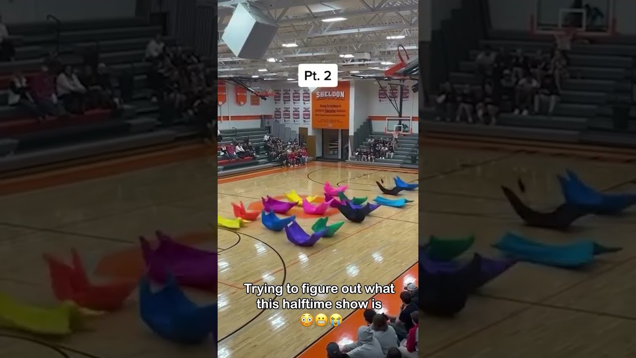 Halftime show was interesting 😳😭 #shorts