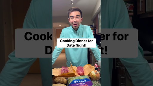 A homemade dinner for date night!