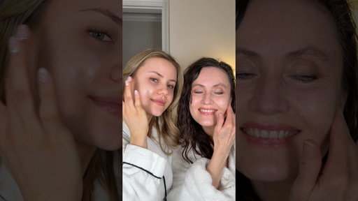 ad | two generations, one #ageperfect routine 🤍 @lorealparisuk get ready w my mum 💌 #skin  #makeup