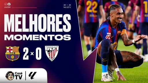 MELHORES MOMENTOS: BARCELONA 2 X 0 ATHLETIC CLUB BILBAO | LALIGA 26/27 | 1ª RODADA