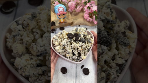 Palomitas de oreo #recetaspostres #receta