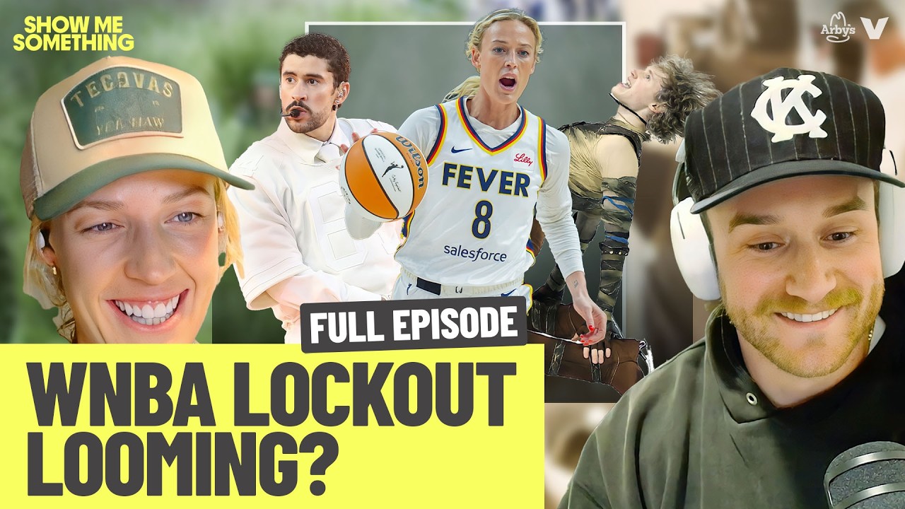 Sophie Cunningham warns of WNBA LOCKOUT & REACTS to Bad Bunny's NFL halftime show | West Wilson