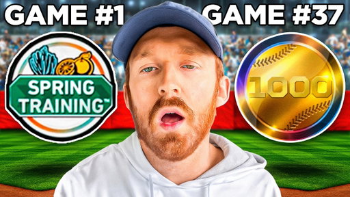 Playing MLB The Show Until I Hit 1000 Rated...