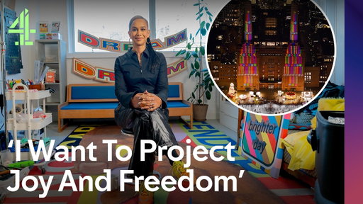 Artist Lakwena Maciver Takes Over Battersea Power Station | Rooted | Channel 4