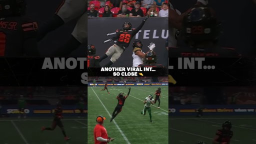 RCJ almost recreated his insane INT in his first game back 😮‍💨